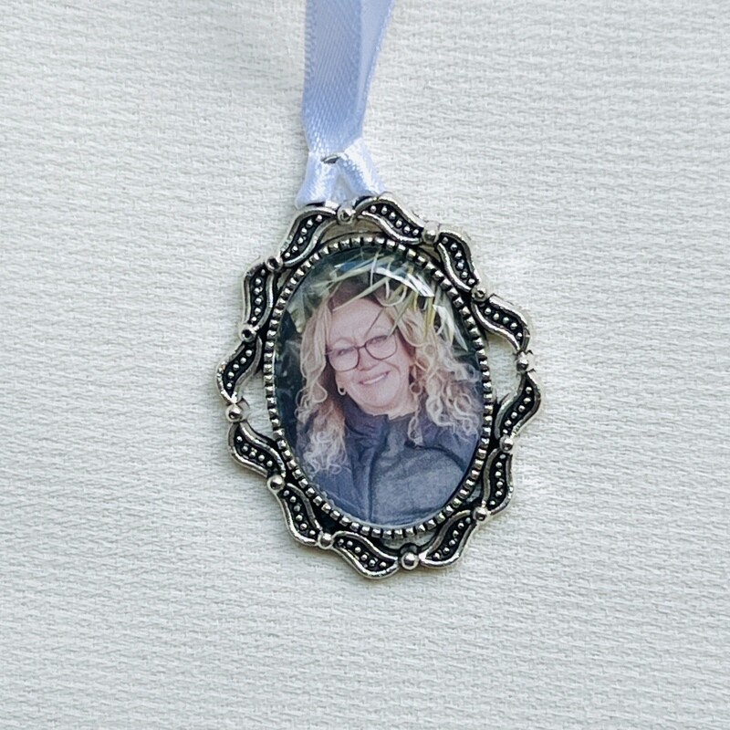 TALLULAH - Antique Silver Bouquet Memory Charm