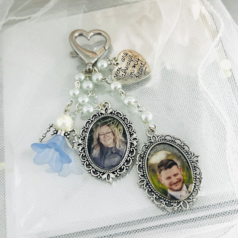 BIANCA - Antique Silver Memory Charm