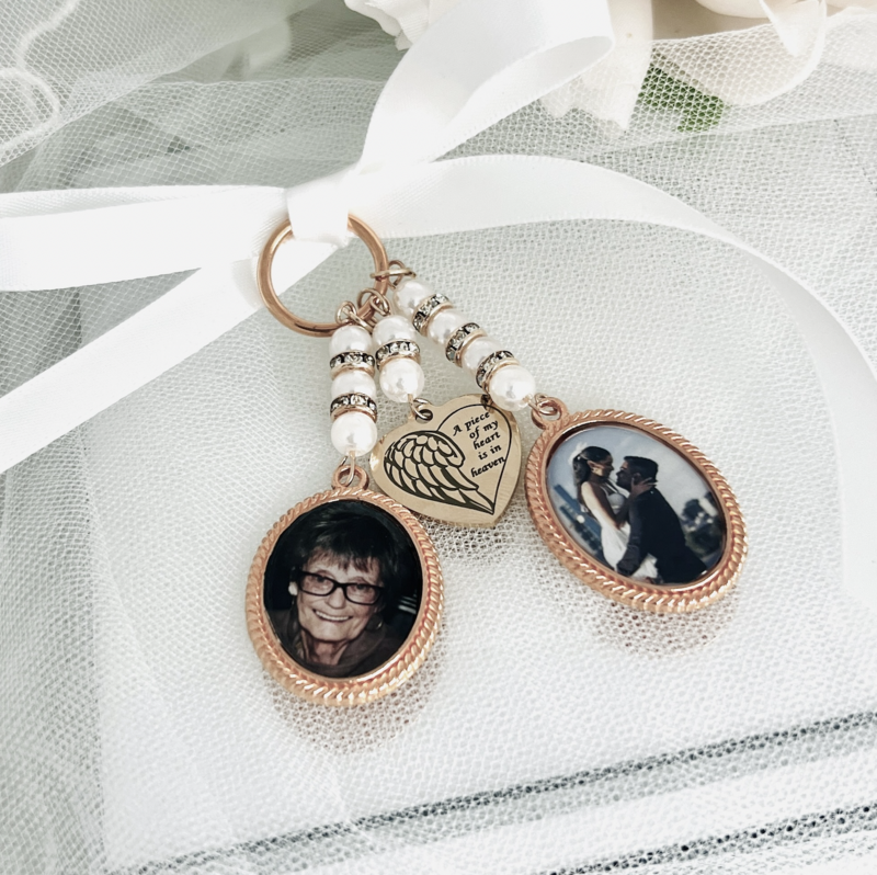 DANICA - ROSE GOLD Memory Charm