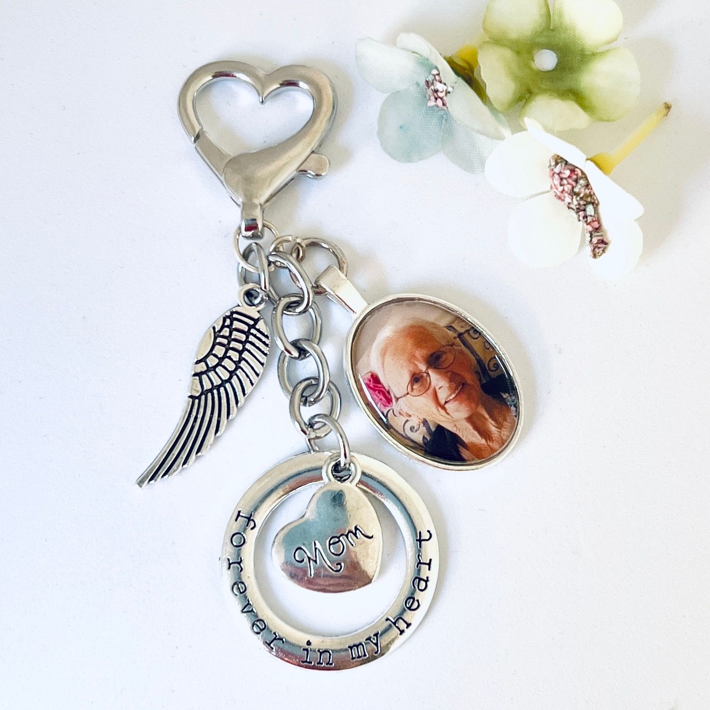 KRYSTAL - Silver Memory Charm