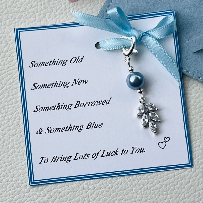 ROBIN - Something Blue Angel Good Luck Charm