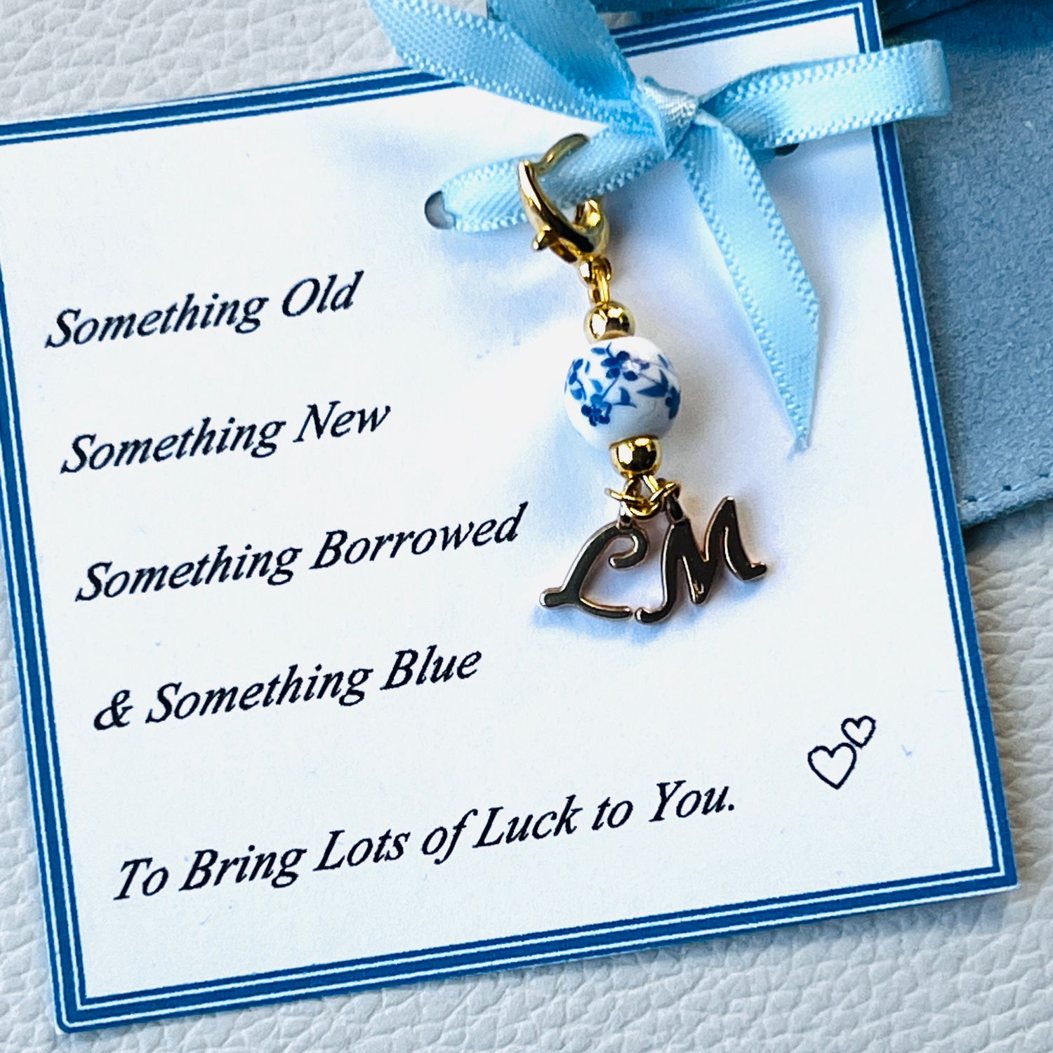 LOBELIA GOLD - Something Blue Good Luck Charm