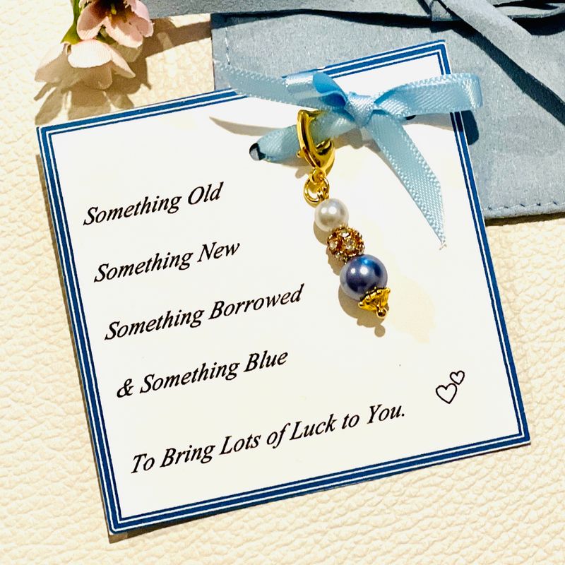 RENEE GOLD - Something Blue Good Luck Charm