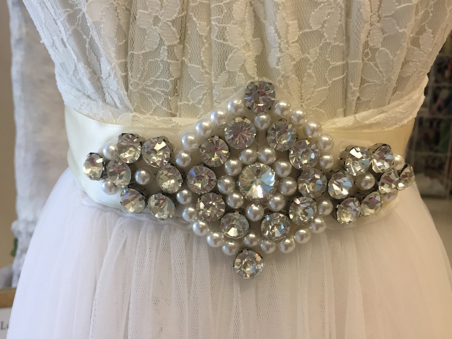 NINA - Bridal Wedding Sash Belt