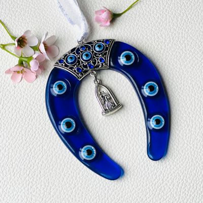 EVIE - Evil Eye Something Blue Horseshoe