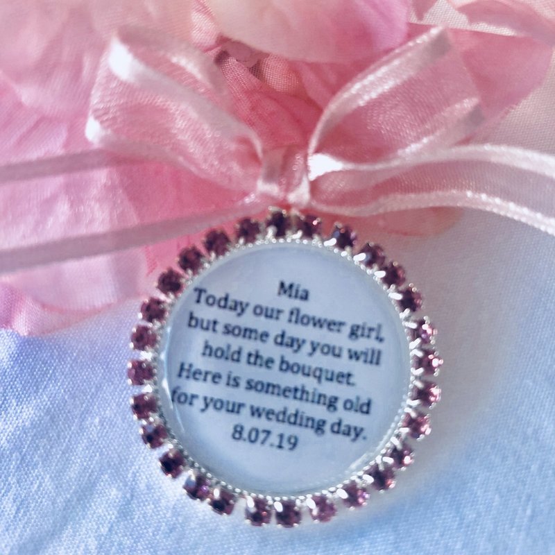 PINKIE - Bling Flower Girl Charm