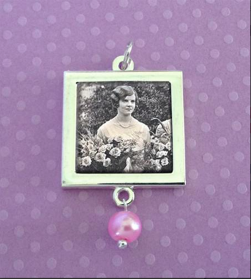 ABBEY PEARL - Silver DS Bridal Memory Charm