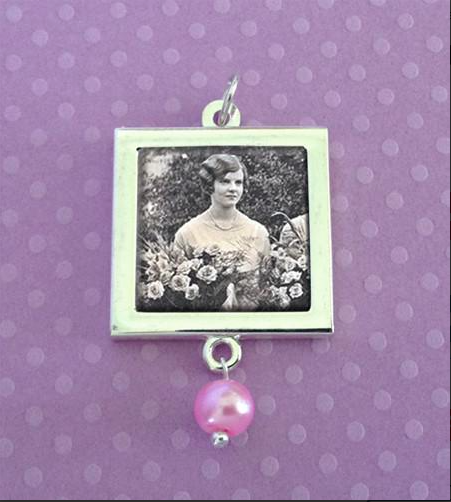 ABBEY PEARL - Silver DS Bridal Memory Charm