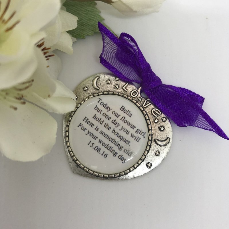 STELLA - Love Stars &amp; the Moon Flower Girl Charm