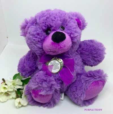 Plush Toy with Flower Girl Charm