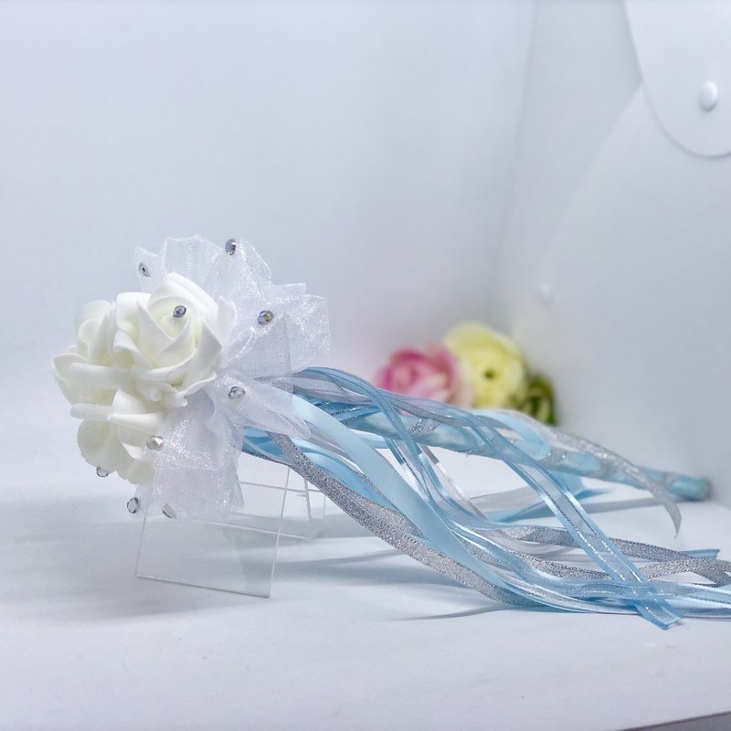 BLING - Flower Girl Ribbon Wand