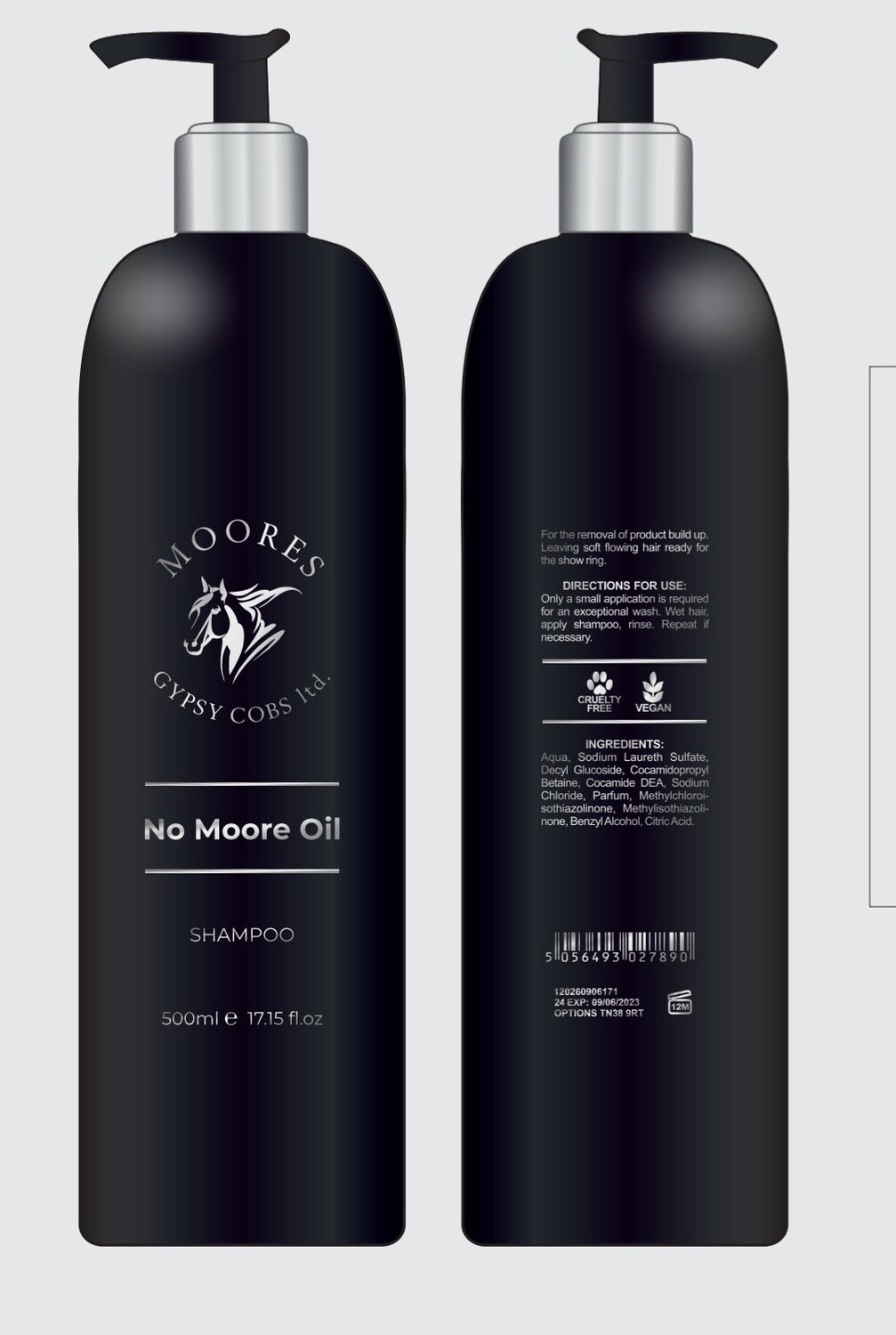 No Moore Oil Anti Build-Up Clarifying Shampoo - 500ml