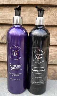 All Cleaned Up Shampoo Duo - No Moore Oil and No Moore Yellow - 2 x 500ml