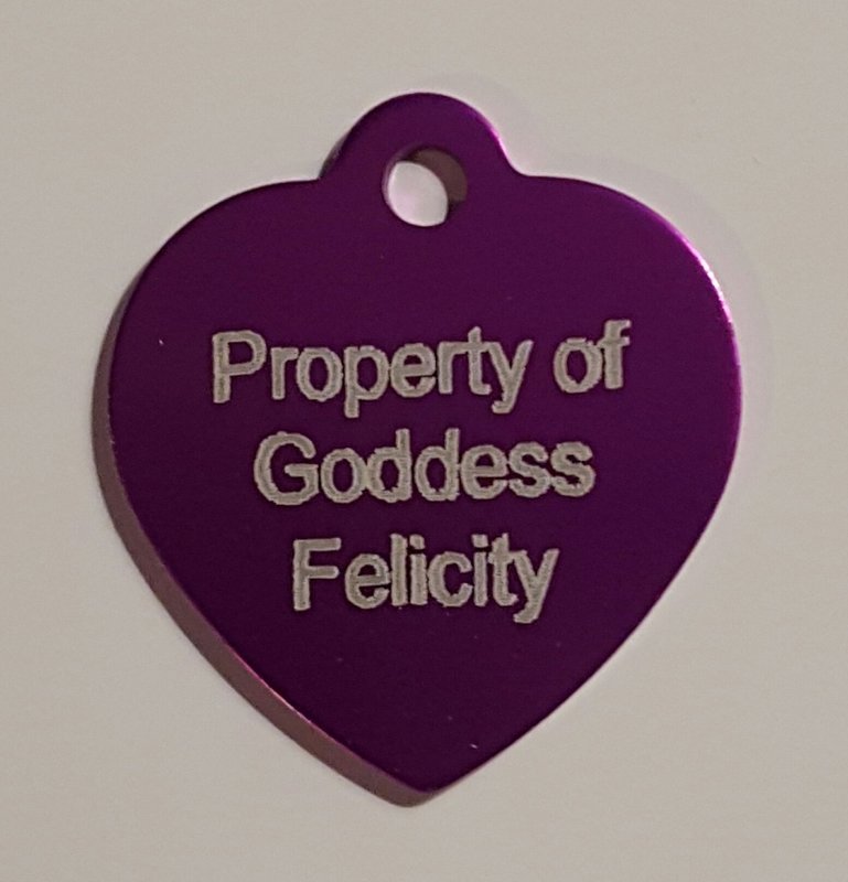 Heart Dogtag