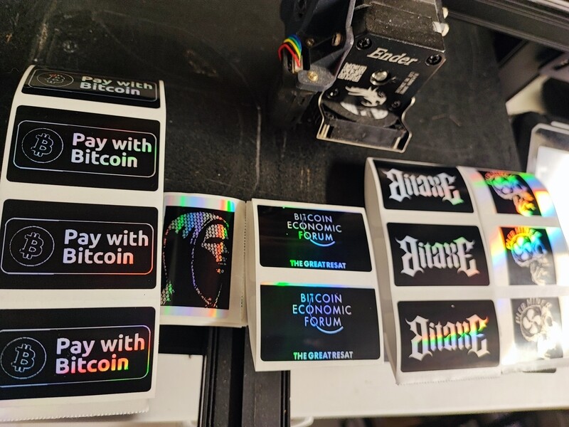 Stickers Holographique 