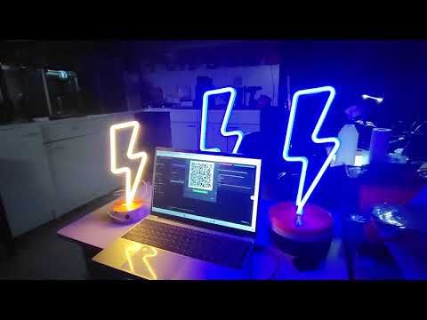 Lightning Zap Néon