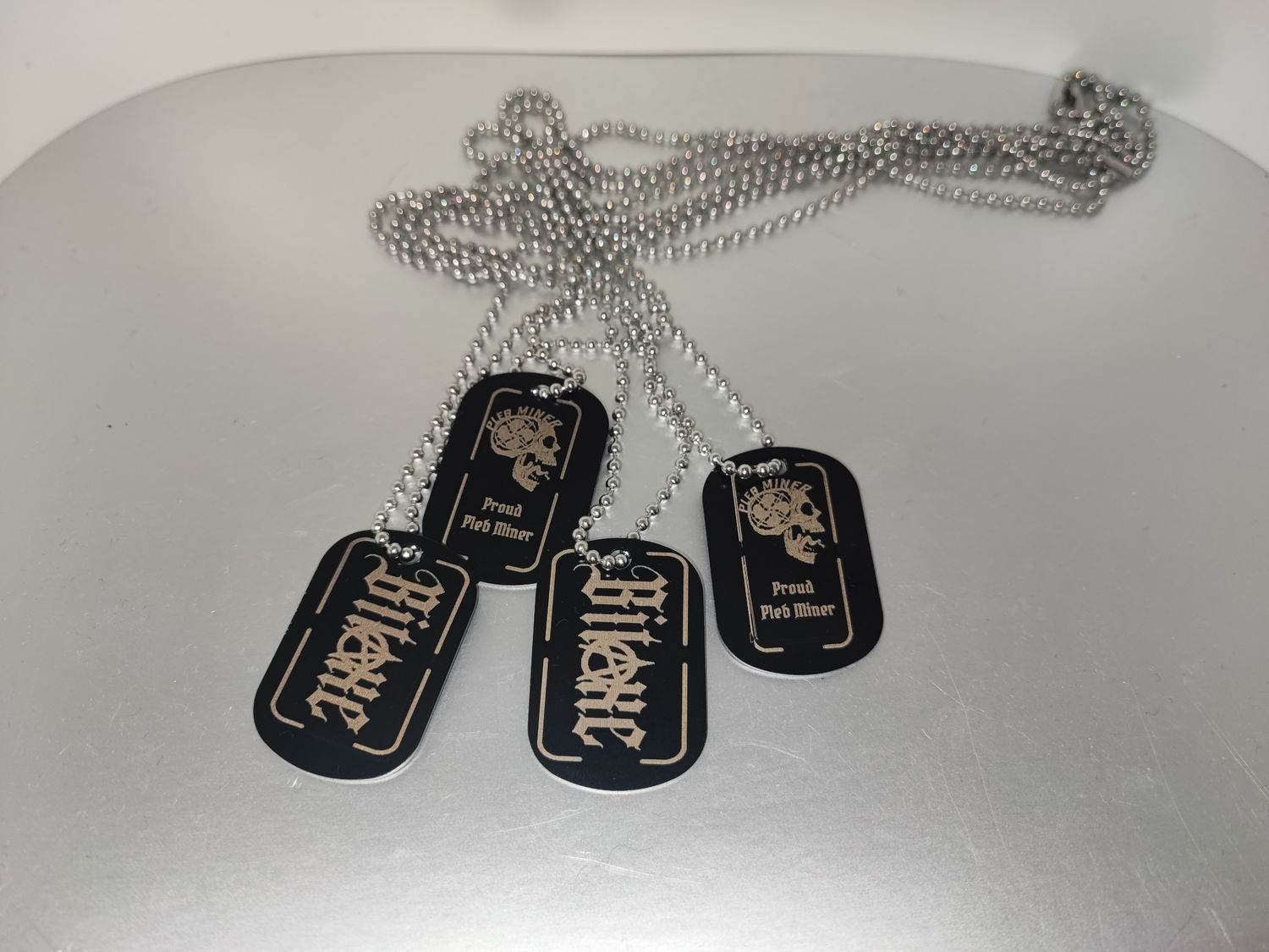 Plaque d&#39;identification Custom