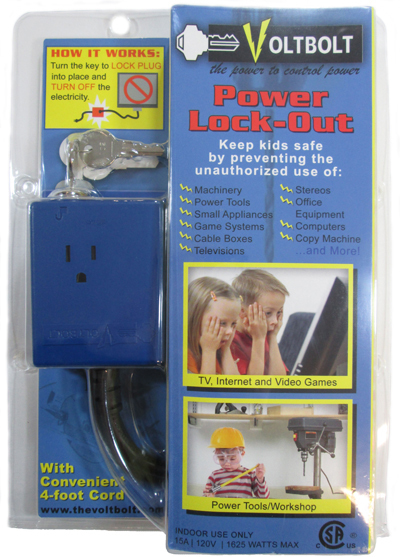 VoltBolt Power Plug Lock