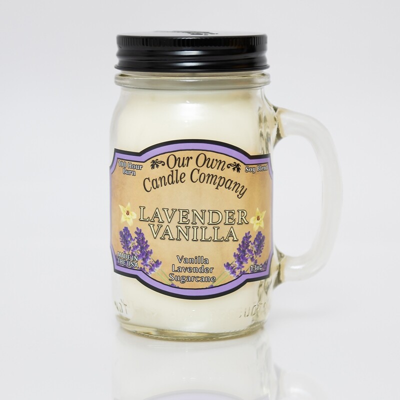 Lavender Vanilla Odor Eliminating Mason