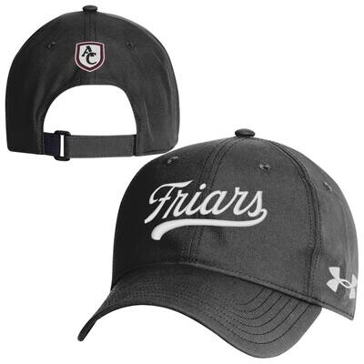 UA Storm Friars Script Black Hat Adj\one Size