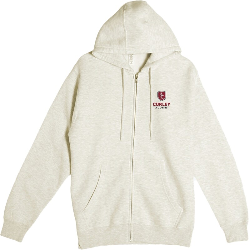 AC Alumni Sweatshirt Full Zip Jacket Heather Gray L