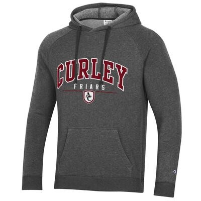 Champion Curley Friars w/ Shield Charcoal Brushed Fleece Hoodie S