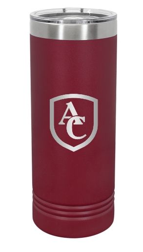 Polar Camel 22oz Skinny Maroon Tumbler