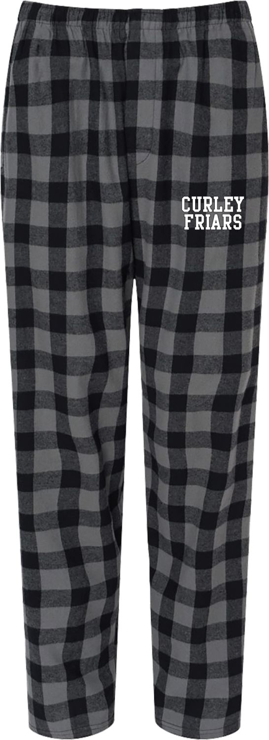 Charcoal Buffalo Plaid Flannel PJ pants - M