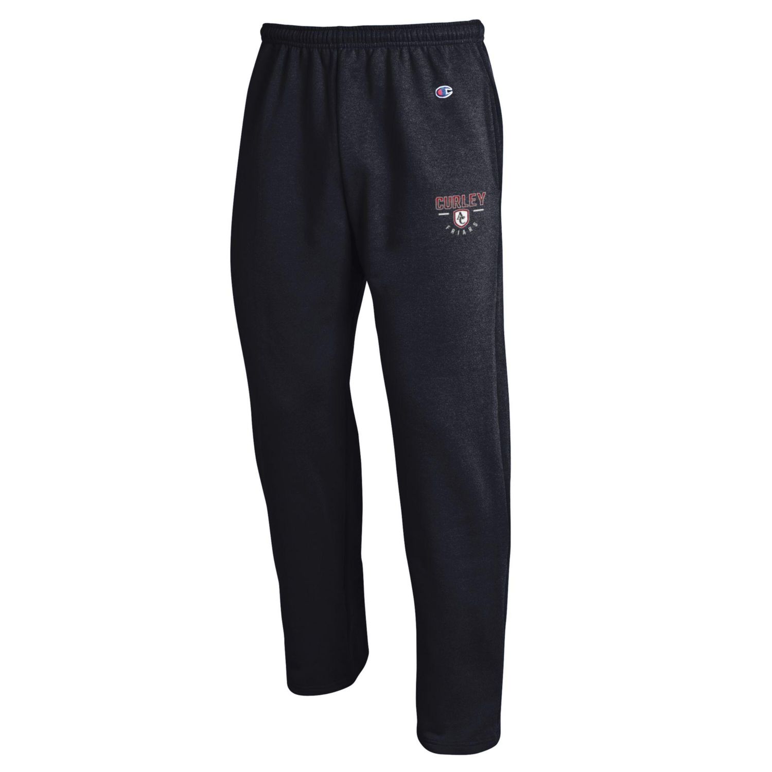 Champion Open Bottom Sweatpants Black XS