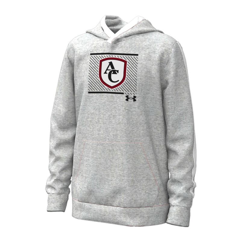 UA Youth Gameday Hoodie Gray L