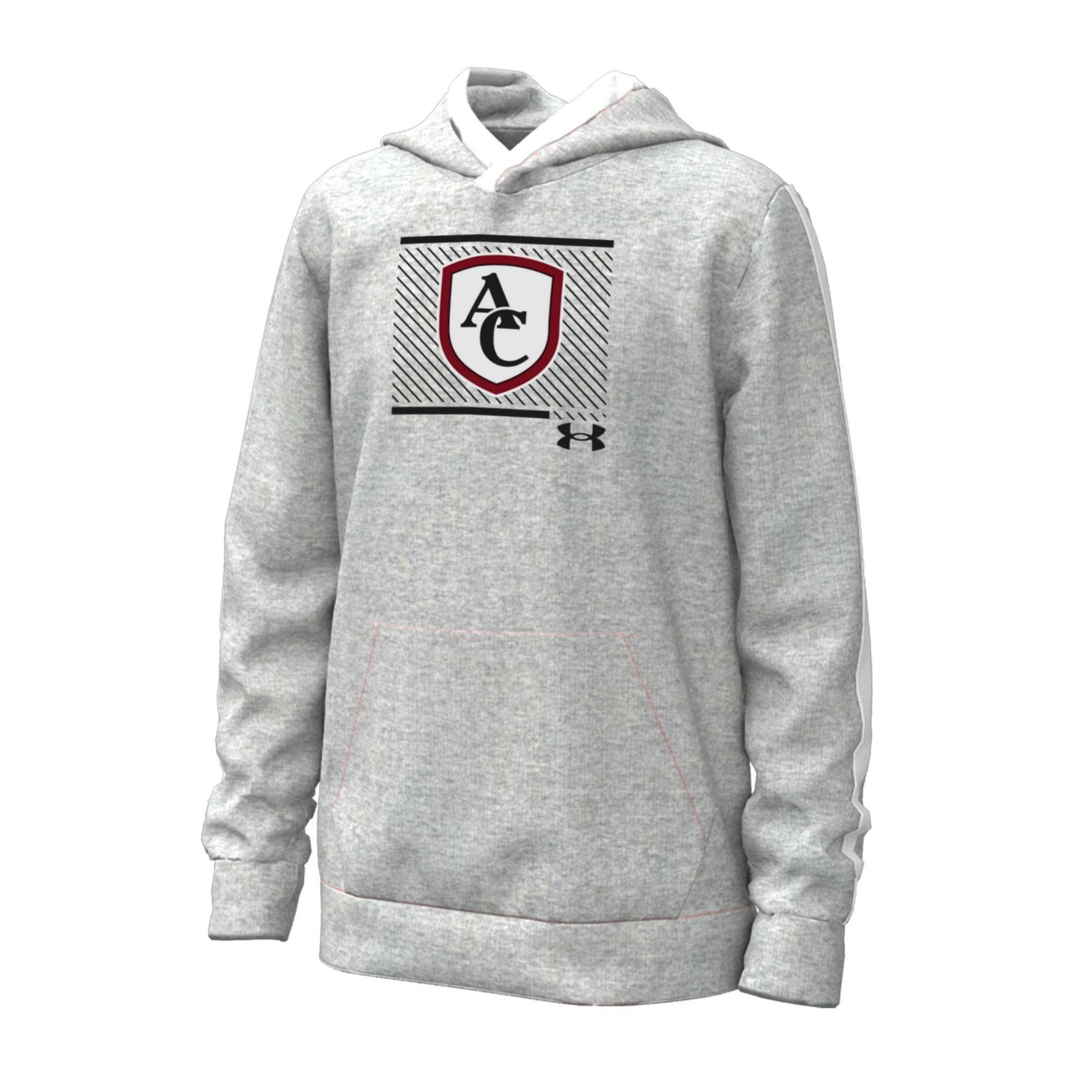 UA Youth Gameday Hoodie Gray XL
