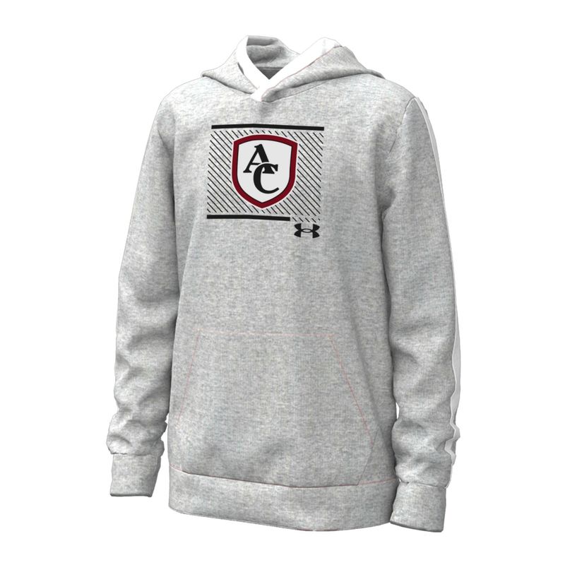UA Youth Gameday Hoodie Gray XL