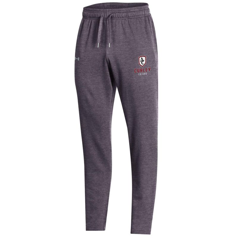 UA Open Bottom Sweatpants Charcoal S