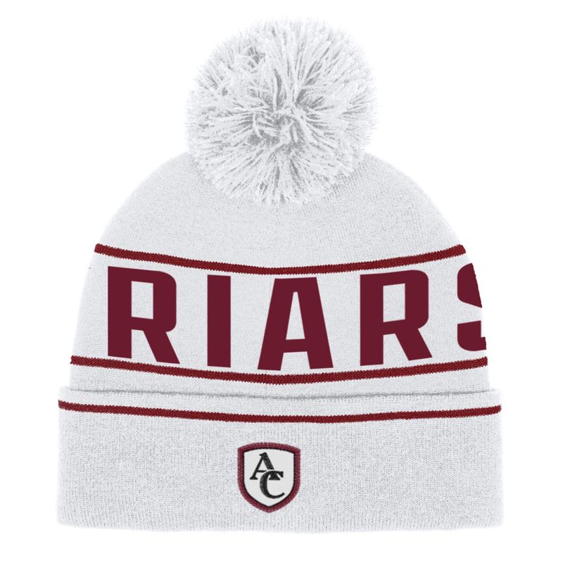 UA Friars White Pom Beanie