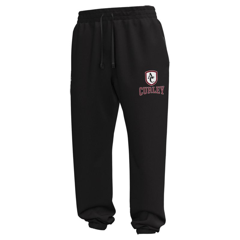 UA Mens Rival Puddle Pant Black Sweatpants - S