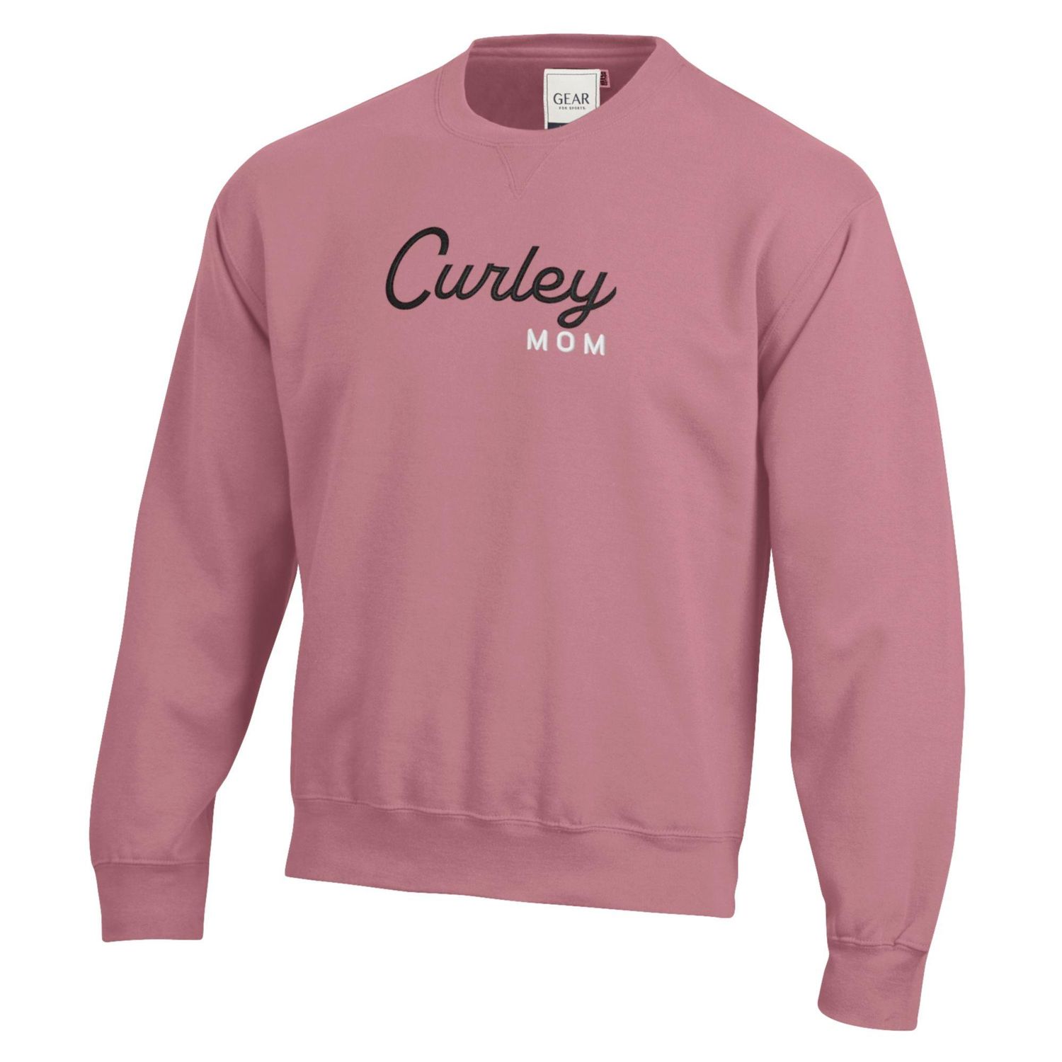Curley Mom Pink Crewneck - 2XL