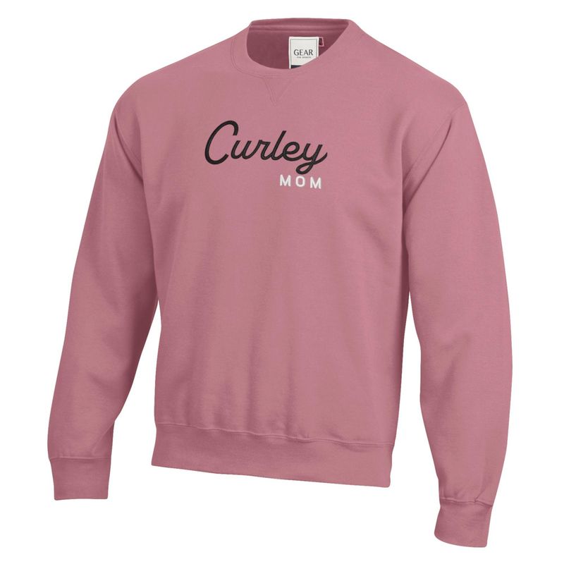 Curley Mom Pink Crewneck - 2XL