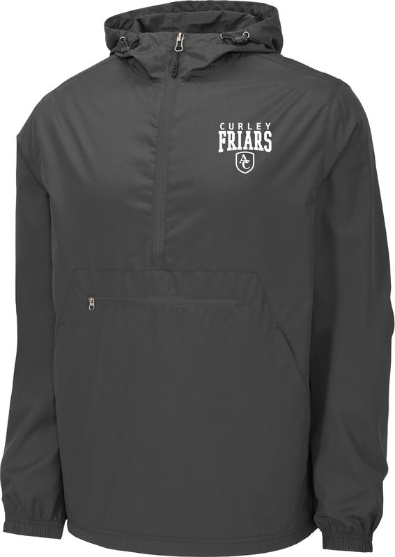 Curley Friars Gray Windbreaker -4XL