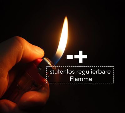5 Stück Elektronik Feuerzeuge mit Motive, Nachfüllbar #Hot
