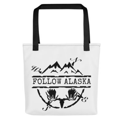 Follow Alaska Tote bag