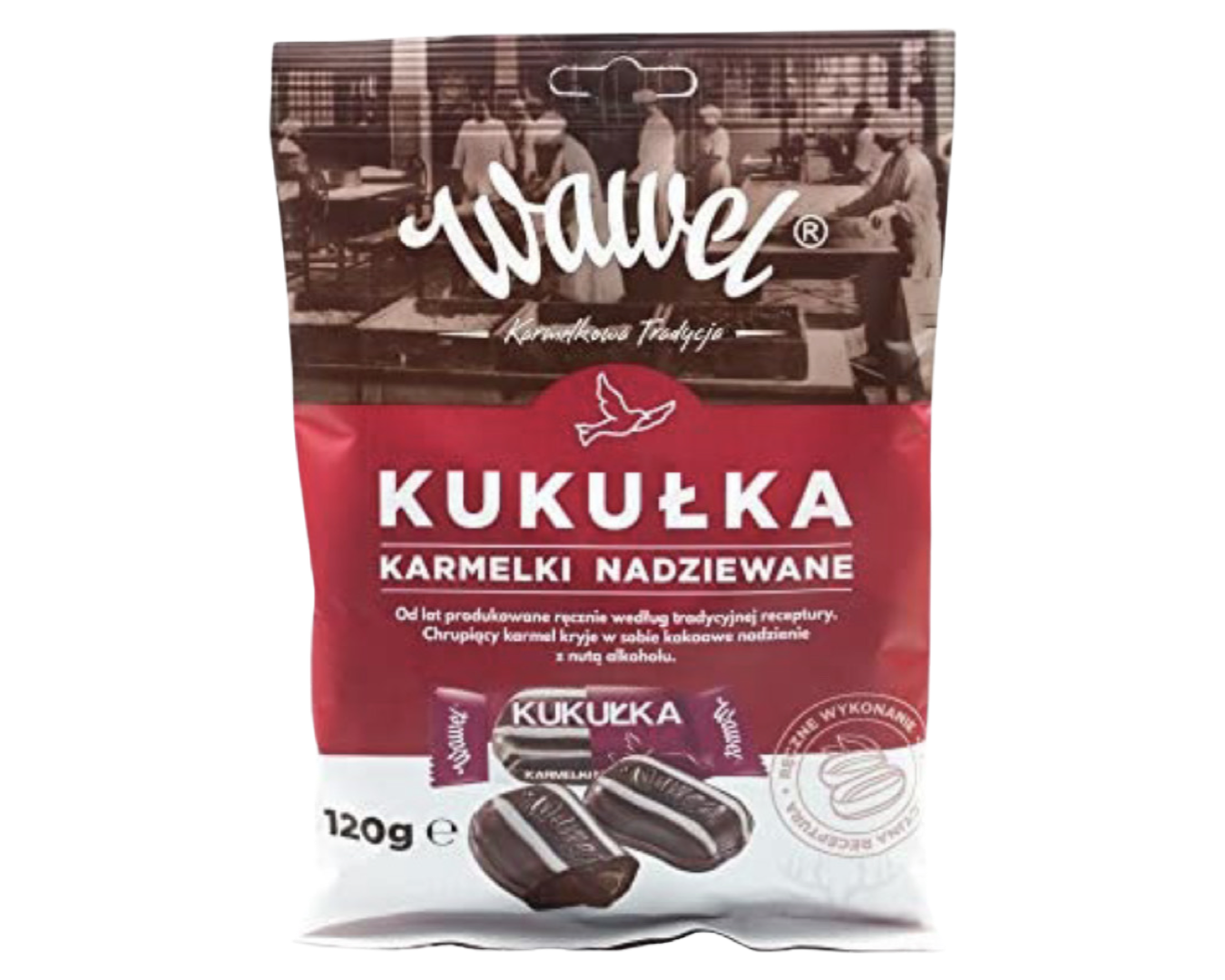 Kukulka Choco-Fudge Candy “WAWEL” 120g