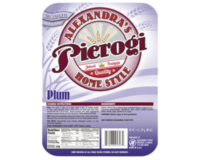 Plum Pierogi/ Pierogi ze Sliwka 12pcs.