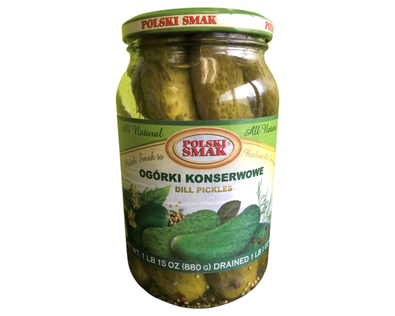 Dill Pickles/ Ogórki Konserwowe POLSKI SMAK 880g