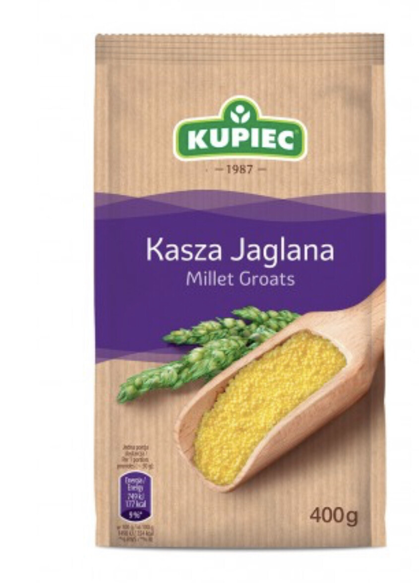 Milet Groats &quot;KUPIEC&quot; / Kasza Jaglana 400g