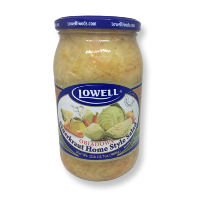 Sauerkraut Home Style Salad/ Obiadowa “Lowell” 900g