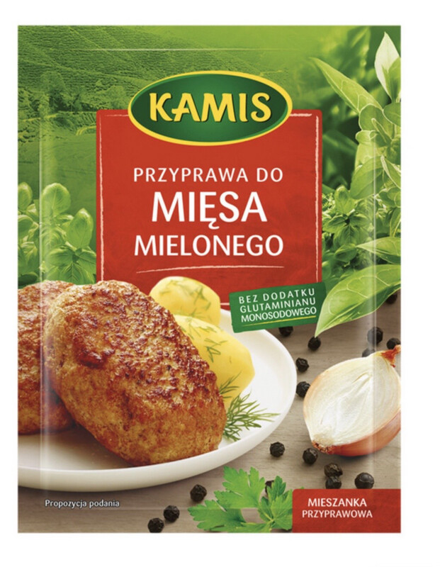 Przyprawa do Miesa Mielonego „Kamis” 20g. / Vegetable Seasoning