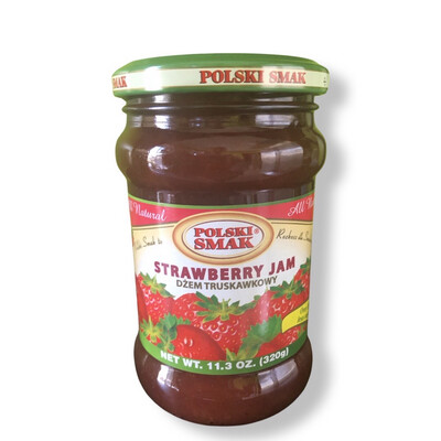 Strawberry Jam Low Sugar 320g POLSKI SMAK