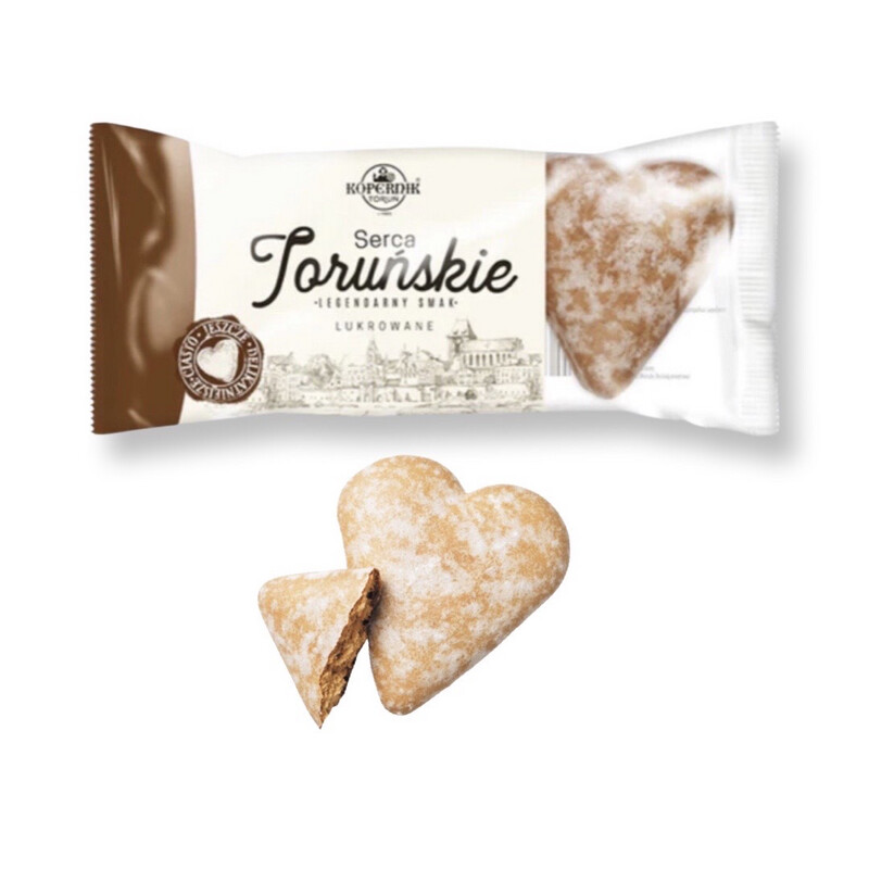 Serca Torunskie/ Gingerbread in Icing “Kopernik” 120g.