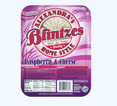 Sweet Cheese with Raspberry Blintzes“Aleksandra” / Nalesniki 6pcs.