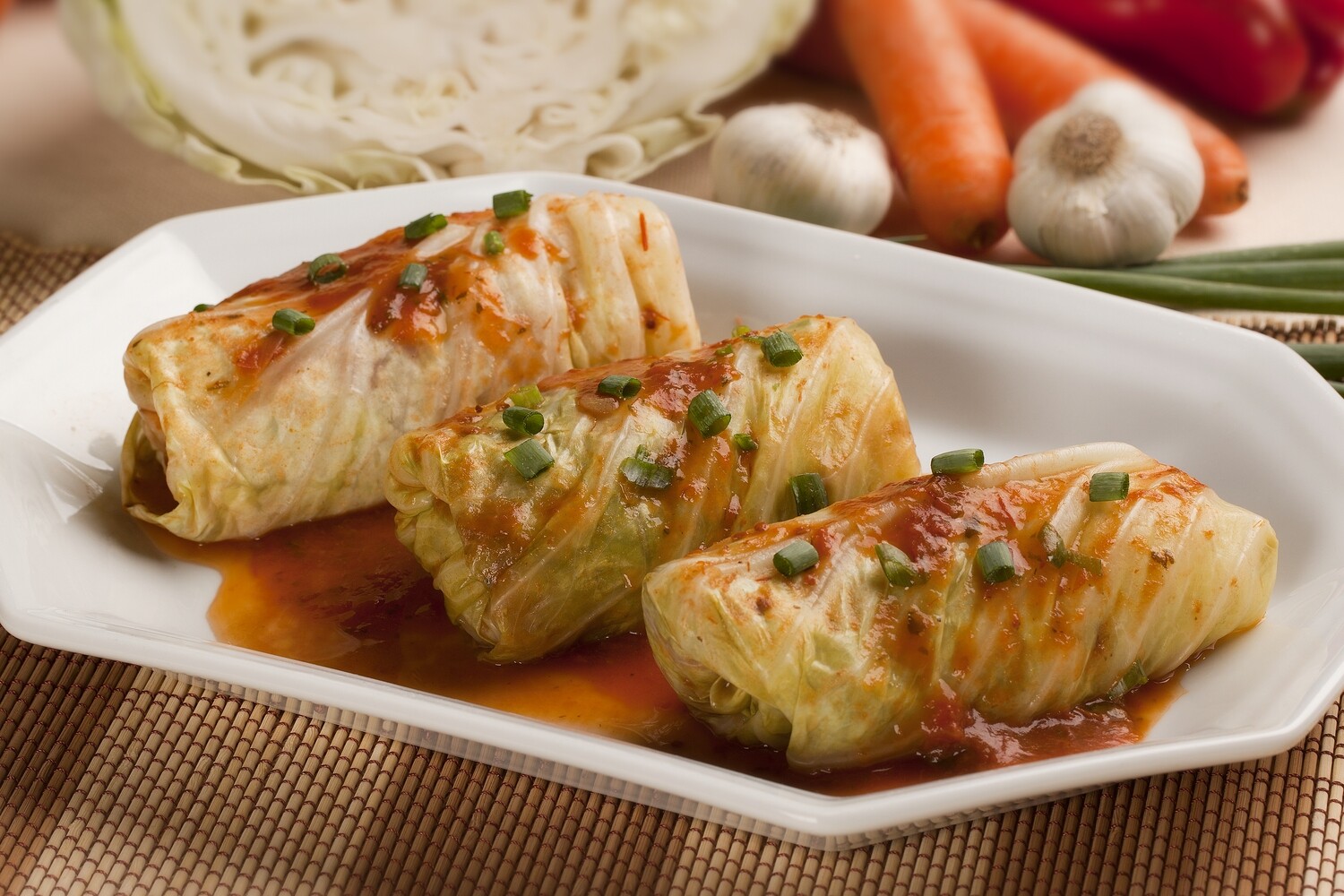 Home made Meat Cabbage Rolls/ Golabki (3 Rolls) Frozen